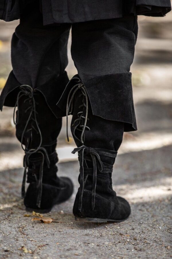 Botas Geoffrey Serraje  Negro - Imagen 4