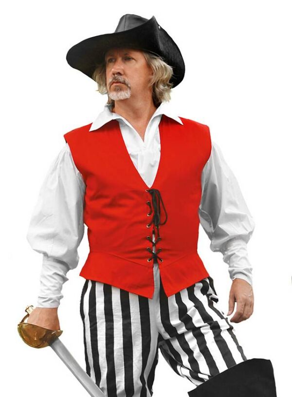 Chaleco Pirate - Rojo