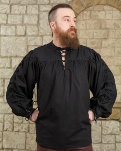 Camisa Alex con ojales de tela