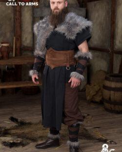 Dungeons & Dragons Barbarian Garment Set Black/Brown
