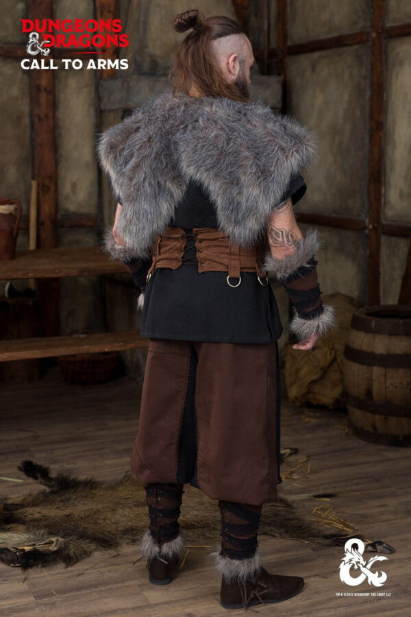 Dungeons & Dragons Barbarian Garment Set Black/Brown - Imagen 2
