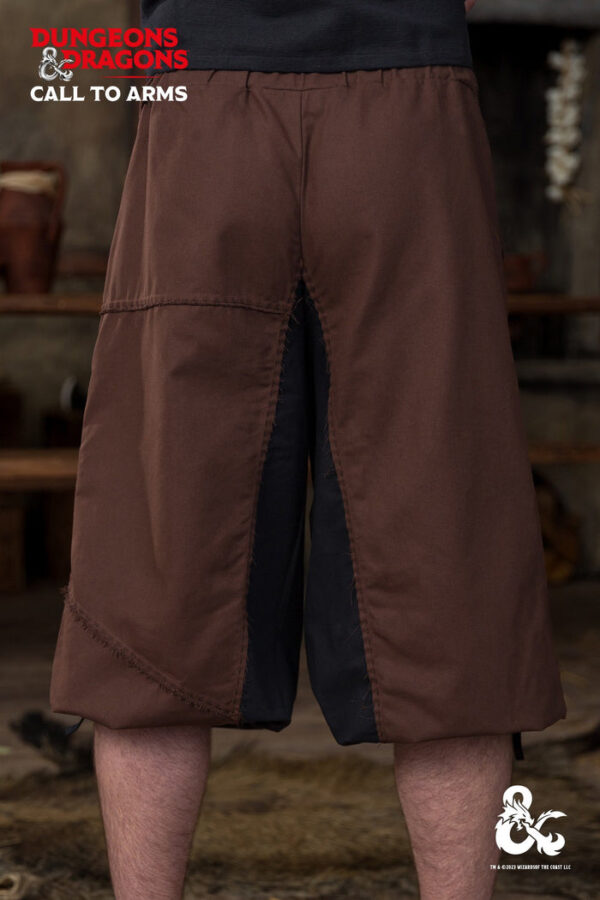 Dungeons & Dragons Barbarian Trousers Brown/Black - Imagen 2