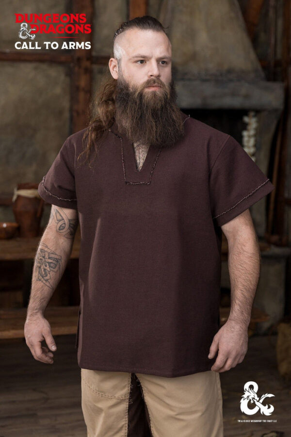 Dungeons & Dragons Barbarian Shirt Brown - Imagen 2