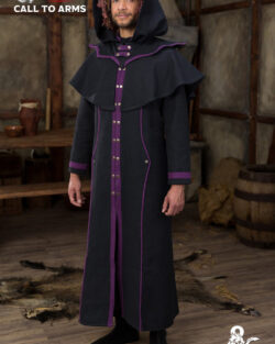 Dungeons & Dragons Warlock Garment Set Black/Purple