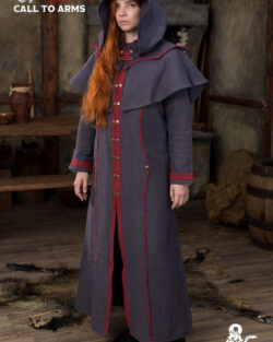 Dungeons & Dragons Warlock Garment Set Grey/Red