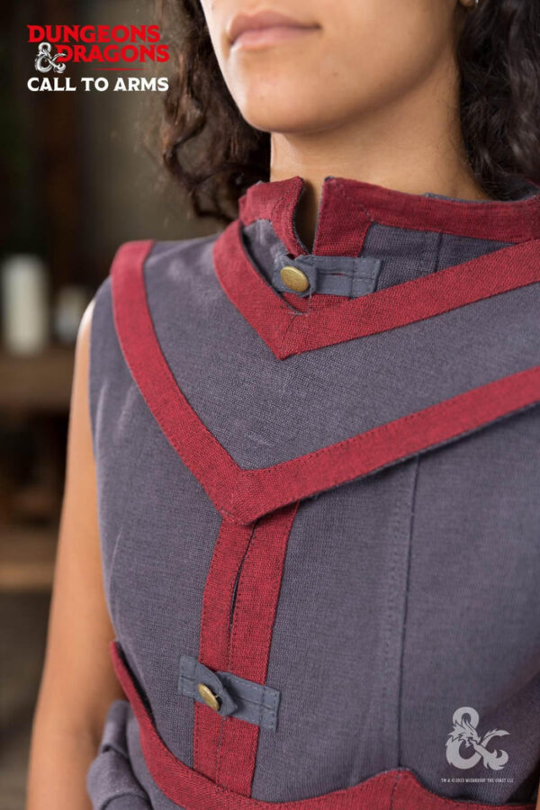 Dungeons & Dragons Sorcerer Cape Gray/Red - Imagen 2