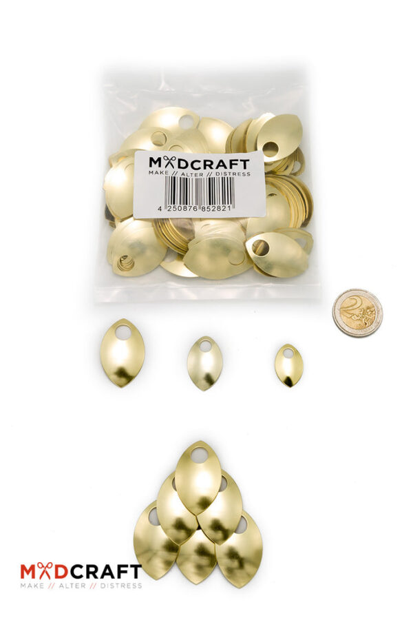 Aluminium Scales Shiny Gold - Imagen 2