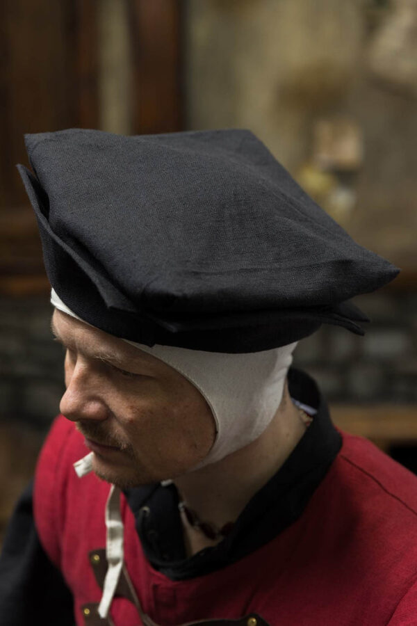 Warhammer Armoury Imperial Hat Type B Black - Imagen 2