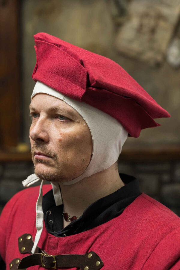 Warhammer Armoury Imperial Hat Type B Dark Red