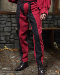 Warhammer Armoury Imperial Trousers Type B Black/Dark Red