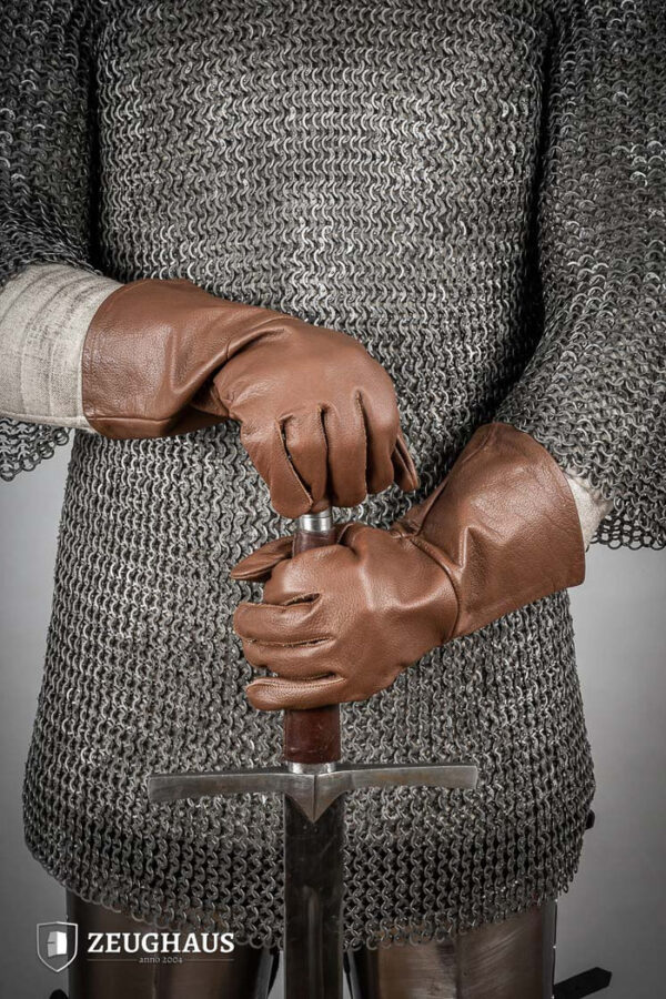 Historical Guantes Marrón - Imagen 2