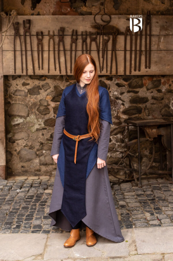 Apron Asua Dark Blue - Imagen 2