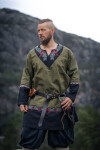 Viking Túnica Freydis Oliva Unisex