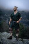 Túnica corta vikinga "Loki" Verde
