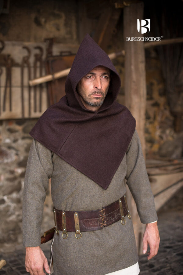Skjoldehamn Cowl Bjorn Brown - Imagen 2
