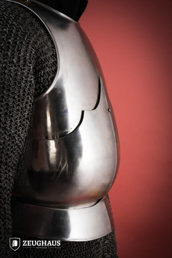 Breastplate 15th Cent. 1,6mm Polished - Imagen 2