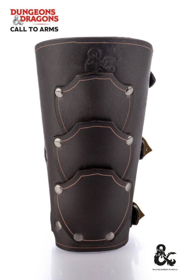 Dungeons & Dragons Fighter Leather Bracers Brown - Imagen 2