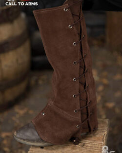 Dungeons & Dragons Leather Gaiters Type 1 Brown
