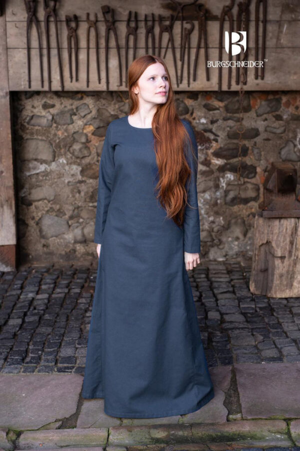 Bajo Vestido Freya Azul de Guado - Imagen 2