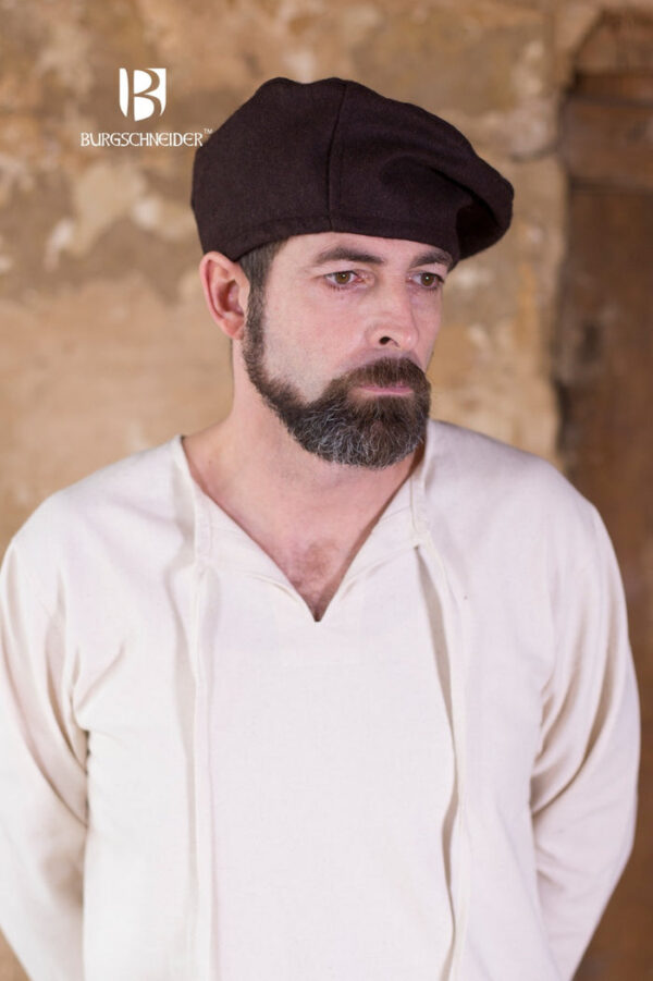 Boina de lana Harald Marrón