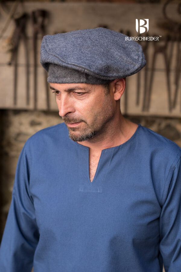 Wool Beret Harald Grey - Imagen 2