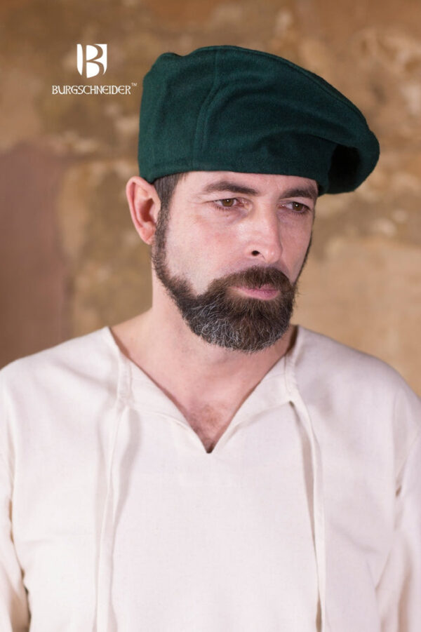 Boina de lana Harald verde
