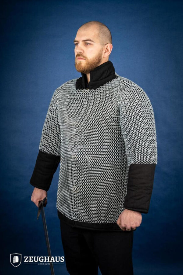 Chainmail Haubergeon Roundring 10mm Galvanized - Imagen 2