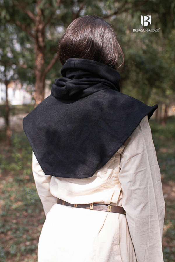 Hooded Cowl Noah Black - Imagen 2