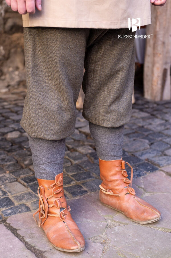 Rus Pants Ivar Herringbone Olive/Grey - Imagen 2