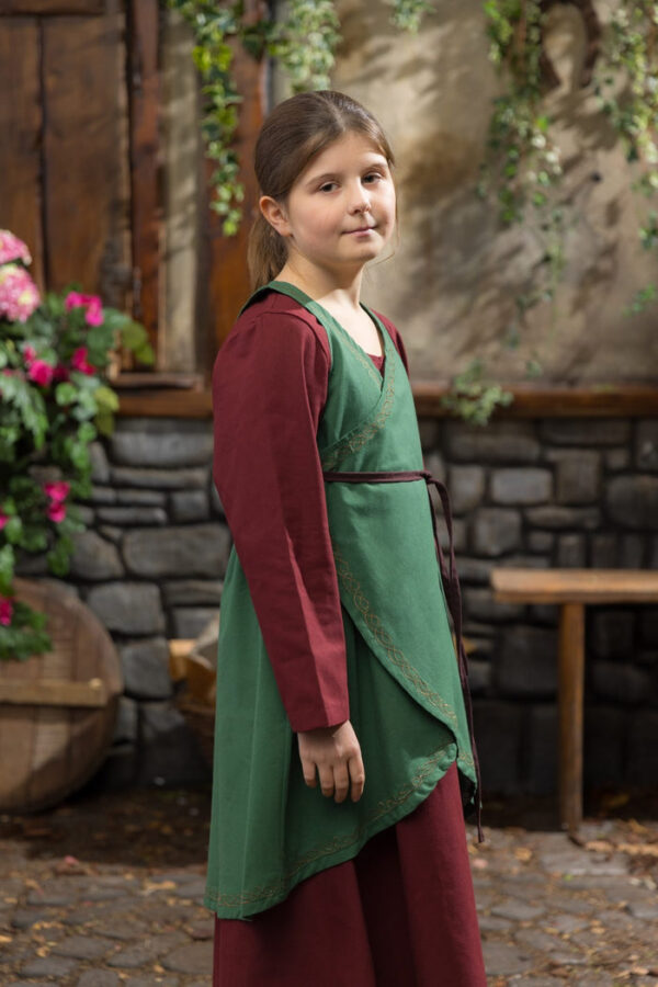 Vestido de niña Lyn - Verde - Imagen 2