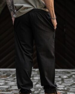 Pantalones medievales "Arvo" Negro