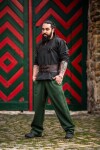 Pantalones medievales "Dirk" Verde