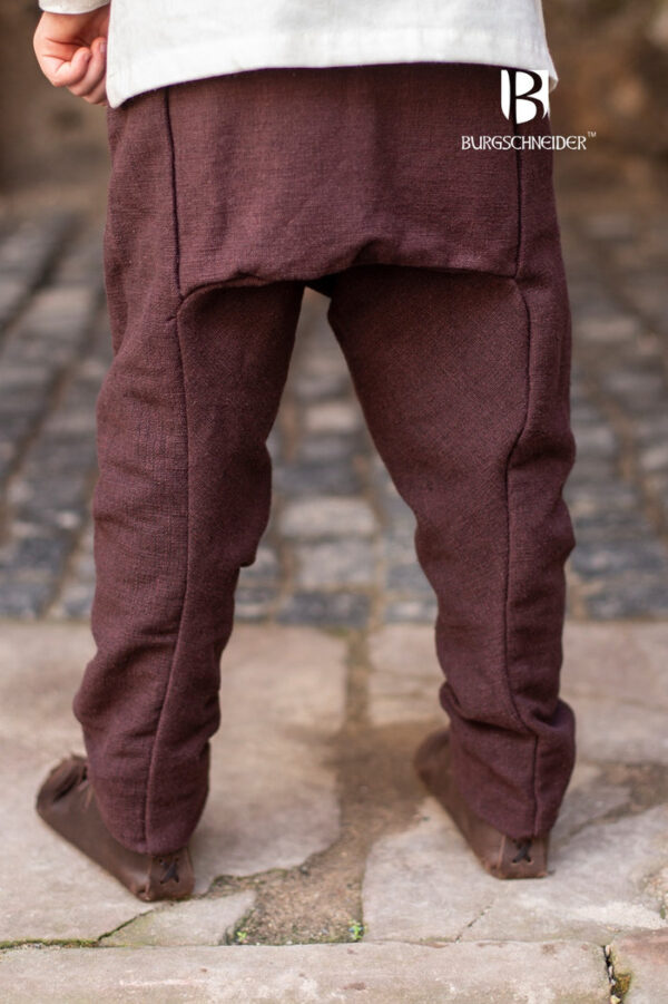 Children's Thorsberg Pants Ragnarsson Brown - Imagen 2