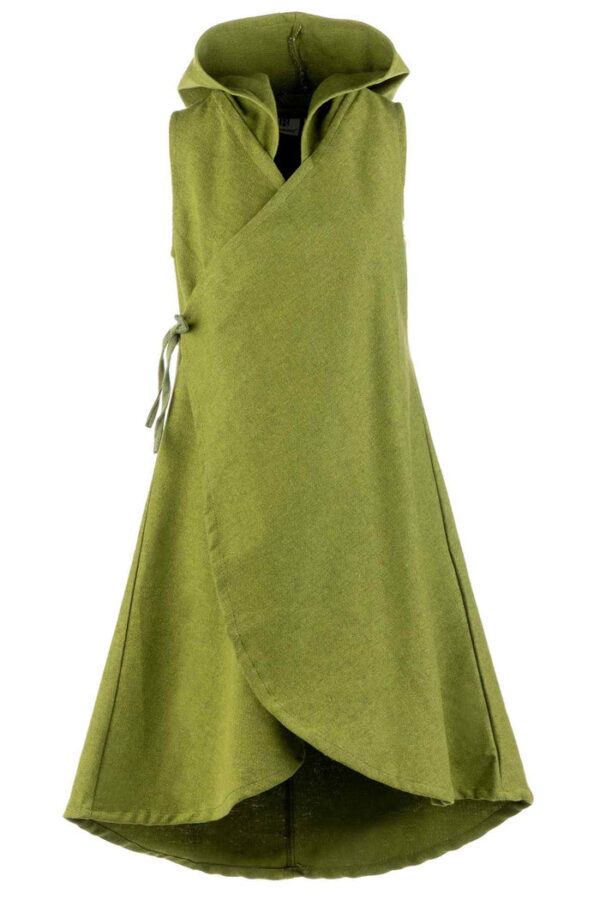 Wrap Dress Runa Linden Green - Imagen 2