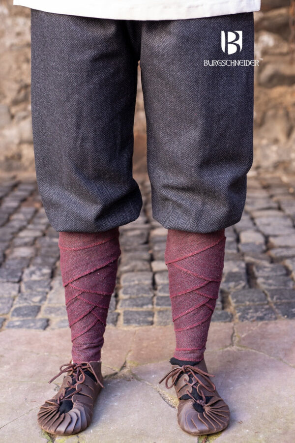 Rus Pants Tilda Herringbone Black/Grey - Imagen 2