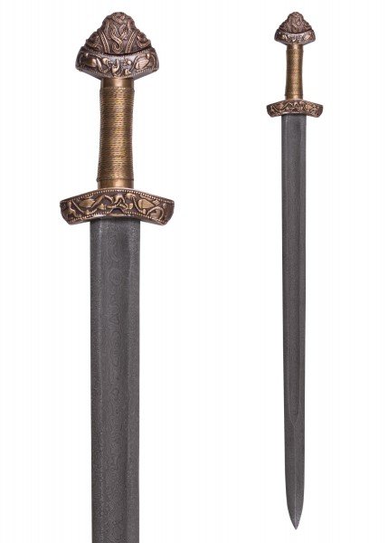 Espada vikinga de Dybäck con vaina, acero de Damasco - Imagen 3