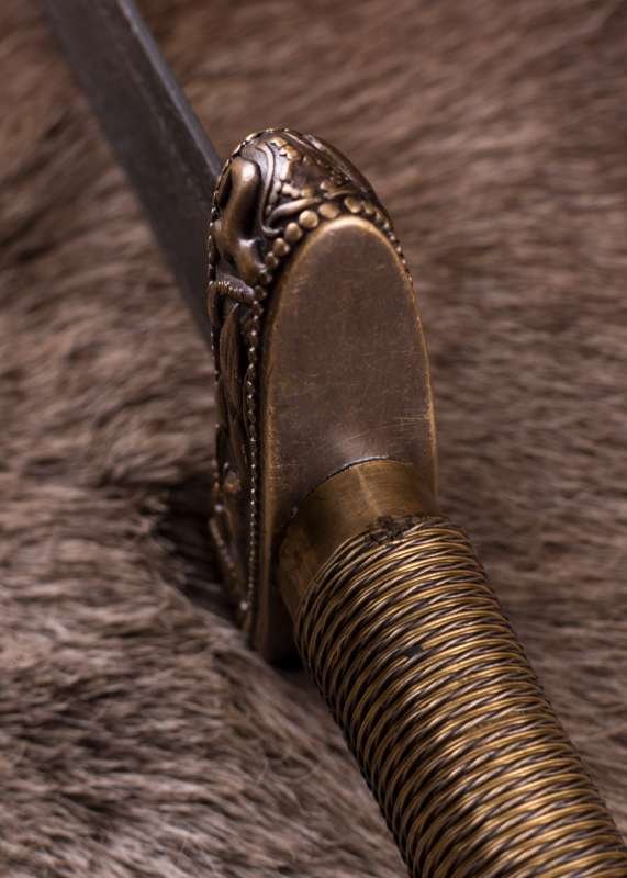 Espada vikinga de Dybäck con vaina, acero de Damasco - Imagen 34