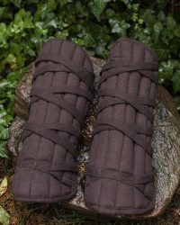 961060_Farald_Padded_Greaves_Canvas_Brown-1-von-1_600x600