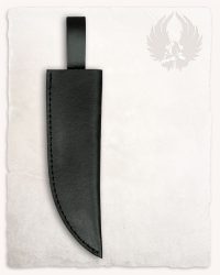Belisar-Damascus-Dolchscheide_Leder_Schwarz_FR