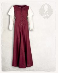 Elodie_Kleid_Baumwolle_BordeauxNatur_FR_600x600-1