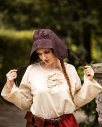 mittelalter-bundhaube-claire-dunkelbraun