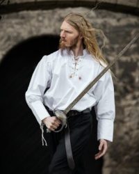 piratenhemd-claude-mit-geschnuerten-manschetten-weiss